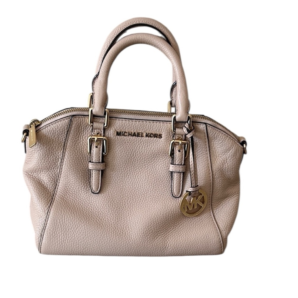 Michael Kors Blush Leather Satchel